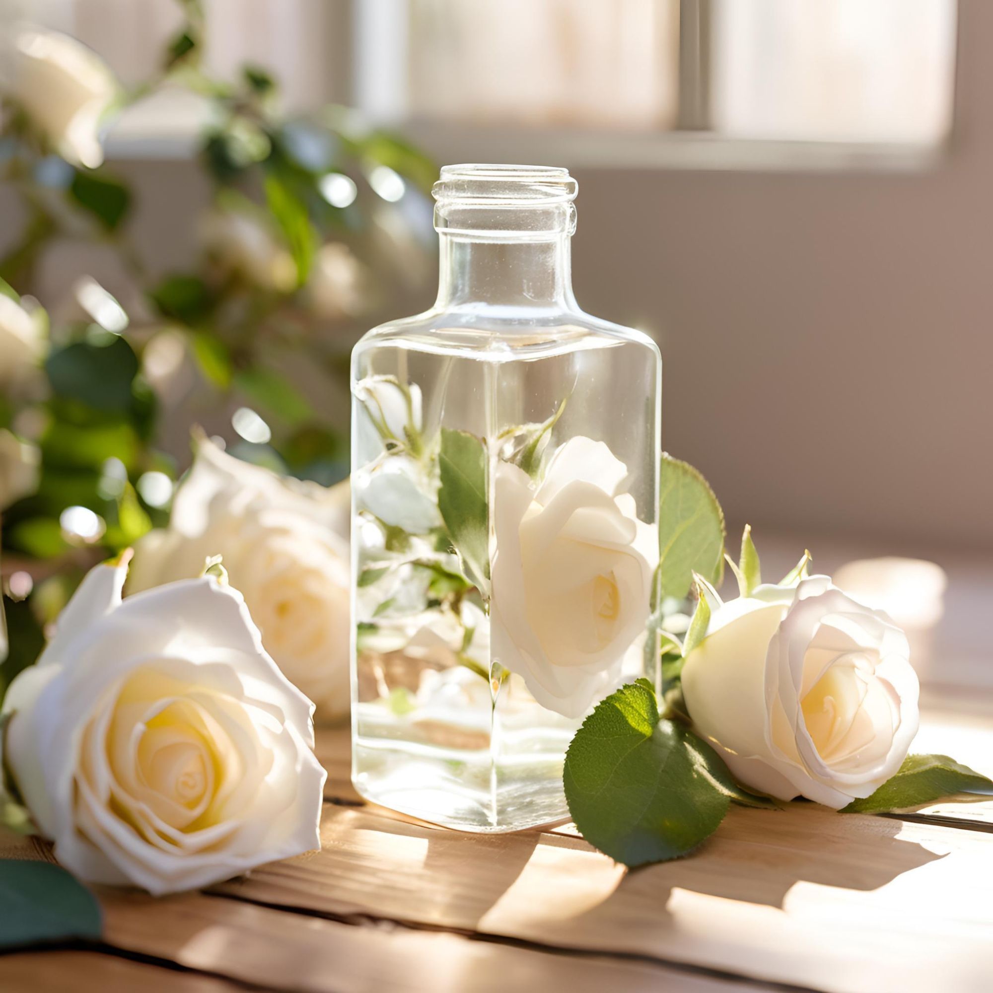 BIO Bílá růže – 100% květová voda s jemnou vůní